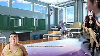 Apocalust Ep 13: Milf in Stockings Gets Naughty Outdoors in Public Game