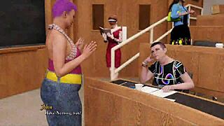 बीइंग ए डिक एपिसोड 87 चिक रूट फॉलोज करता है ब्लॉन्ड टीचर इरोटिक कॉलेज ऐस प्ले के साथ