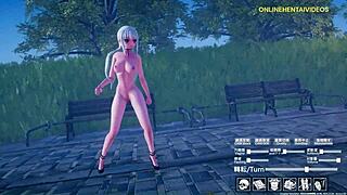 Cute Anime Girl Dancing Wild and Getting Fucked Hard!