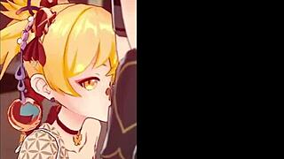 Just kicking back with anime hentai compilation featuring Genshin Impact scenes.