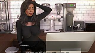 Hot and steamy office antics