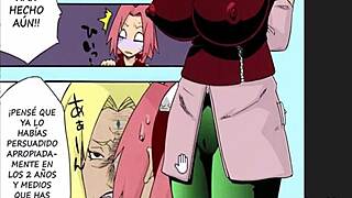 Naruto and Sakura's passionate encounter