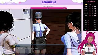 Lewdneko's steamy encounter in Harem Hotel