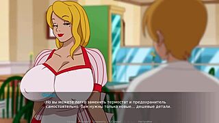 Red-haired beauty's touch ignites