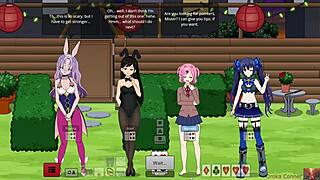 Erotic game escalates to strip poker