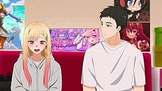 Japanese teens in wet and wild action
