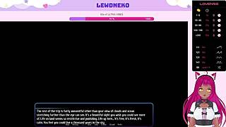 Vtuber Lewdneko dives into Harem Hotel part 15 with steamy maid blowjob action