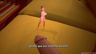 टाइनी ट्रांस 3डी कार्टून पोर्न में जाइंट बस्टी ट्रांस को चोदती है