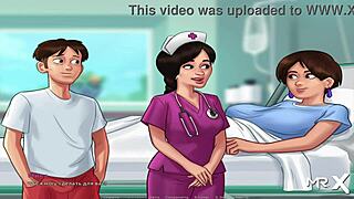 Nurse and patient's steamy affair