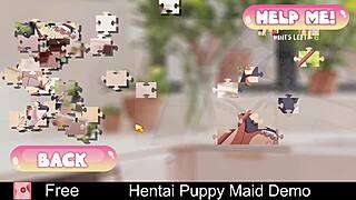 I’m obsessed with this hentai puppy maid demo, so erotic!