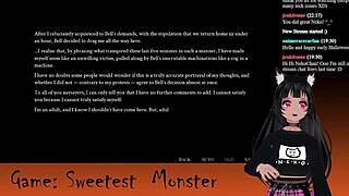 Lewdneko Plays Sweetest Monster Part 3 - Petite Halloween Game Thrills