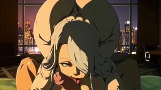 Semen-loving girl in explicit hentai
