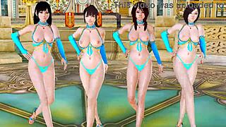 3D porn videos feature thongs, belly dancing