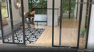 कॉलेज बिम्बो सोरोरिटी जॉइन करने के ऑर्डर्स फॉलो करती है - किमीटून्स अपनी स्लट्टी साइड दिखाती है