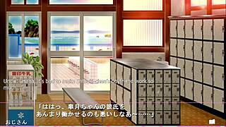 Ijira Rental: Satsuki's 2nd Route Bathroom Blowjob Scene