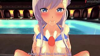 Free Azur Lane outdoor POV fun