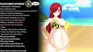 Milliana Uses Magic Fleshlight to Screw Erza Scarlet