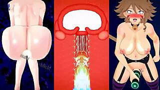 Milliana Uses Magic Fleshlight to Screw Erza Scarlet