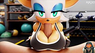 3D anal sex with Thicc ass