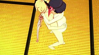 Descriptive title: Genshin Impact Hentai 3D Shows Sara Giving Boobjob, Sucking, and Getting Fucked by Aether with Creampie