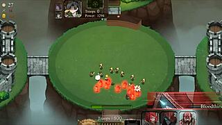 Hentai game intensifies with rough sex and pregnancy