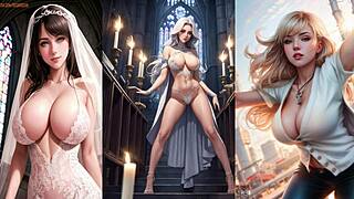 Animated porn with stunning women