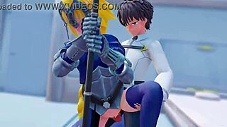 Feeling The Intense Passion As Fate Grand Order Jeanne D'Arc Gets Creampie In MMD Sex