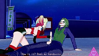Harley Quinn Hentai Drives Me Wild with Handjob and Cumshot