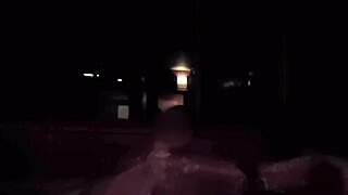 Skinny teens in hot spring