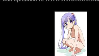 Aoba Suzukaze hentai compilation shows this petite succubus getting a wild blowjob.