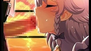 ब्यूटी मेड अनसेंसरड सीन में गुड सर्विस ऑफर करती है