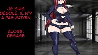 JOI from Fairy Tail: Lucy, Erza, Juvia in Femdom Assplay