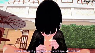 Sunako Nakahara Office Girl Blowjob Fantasy