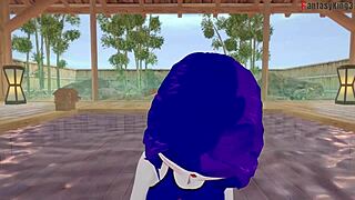 रेवन टीन 18+ टाइटंस से बिकिनी में फैंटेसीकिंग3 में स्टेमी ब्लोजॉब देती है।