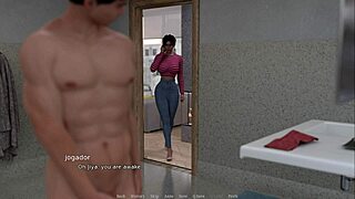 यह क्यूट कर्वी गर्ल परफेक्ट टिट्स के साथ वॉल के पीछे बिग कॉक डेमन को हिडन ब्लोजॉब देती है।