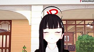 Sunako Nakahara Office Girl Blowjob Fantasy