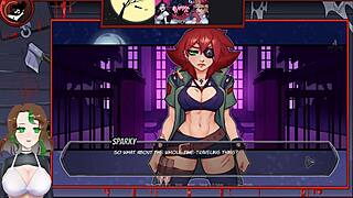 love sucks night one part 7 hints at anime blonde with big tits giving sexy blowjob and tit job