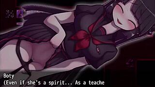 Exorcising a Schoolgirl Spirit in a Haunted Fantasy School Setting
