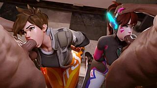 Video game-themed porn compilation