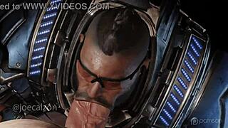 Raw Blowjob Compilation from Joe Calzon Patreon Gay Animations