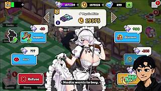 Knight Woman's Evolution in Waifu Shop Compilation