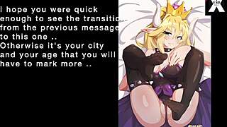 Bowsette Makes You Her Whore with JOI, CEI, Sissy Anal Instructions