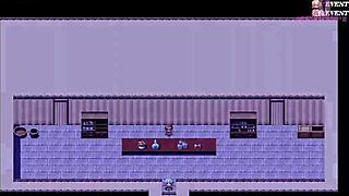 The director invites the black meat fairy to pose for the photo shoot. She gets too excited and exposes her big tits.