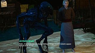 वेट, क्या ये कर्वी फैट गर्ल 3डी एनीमे गेम एटरनम में और के लिए तैयार है?