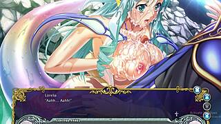 मैं इस यंग 18+ हेंटाई गेम से क्योन्यू फैंटेसी 2 में लॉरलिया के साथ सीन 1 में गोता लगाती हूँ