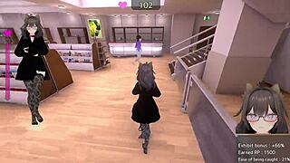 Seleka-san tackles all shop missions with hidden dildo play