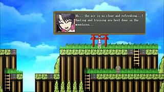 साकुरा गोझेन हेन्टई गेम एप1 बस्टी समुराई आउटडोर क्रीमपाई