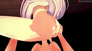 Belfast in bikini gets fucked hard at public pool by fantasyking3 in azur lane