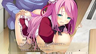 i can't get enough of aimi's big tits bouncing in this hentai episode 02