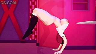 oh my god those giant tits on akane nanao bouncing like crazy in this 3d hentai hardcore fuck scene